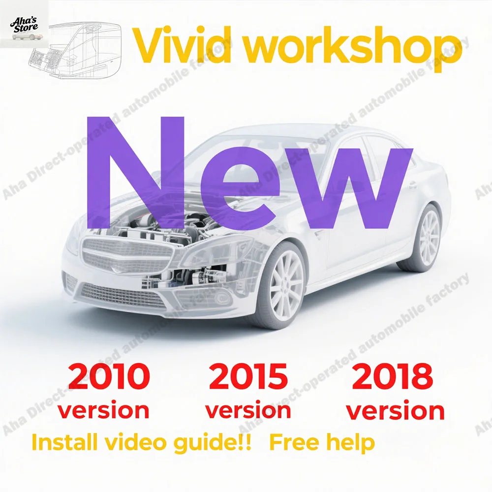 

Vivid 2018 OBD2 Scanner + VIVID 10.2 + Vivid 2015 (Atris-Technik) Automotive Car accessories Workshop DATA Auto Repair Software