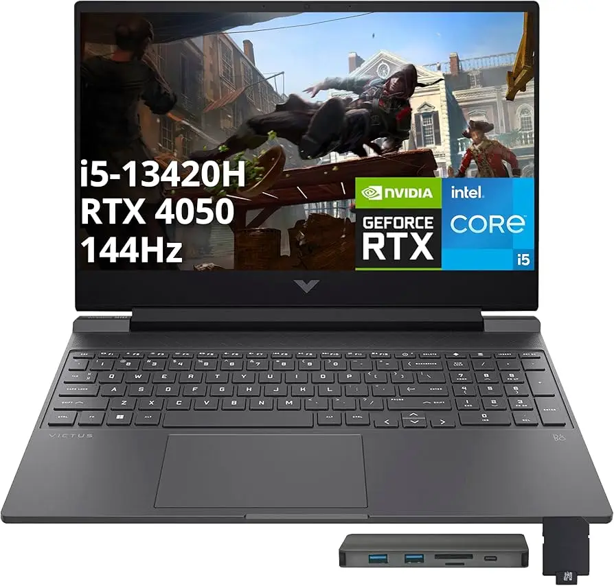 

TOP SALES BEST SALES GamingLaptop Intel Core i5 13420H Processor NVIDIA GeForce RTX 4050 LaptopGPU 15.6" FHD IPS 144Hz Display 8