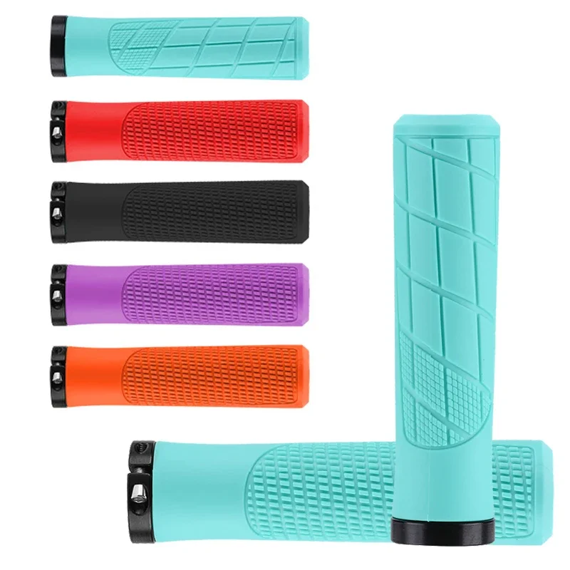 AliExpress Rubber Handlebar Grips Folding Balance Bike Grips Shockproof Non-slip Mountain Bicycle Grip Aluminum