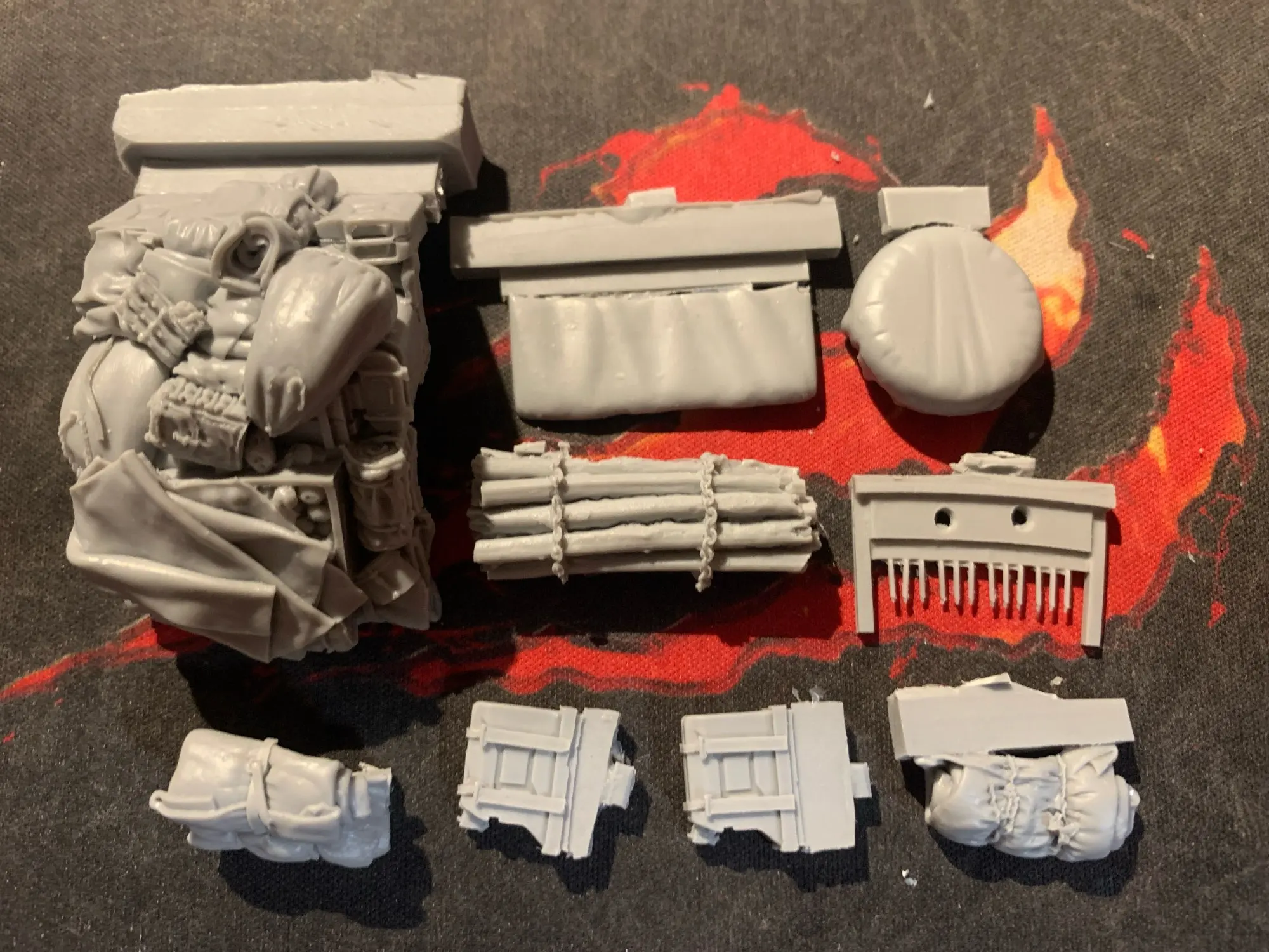Buyer photo of this resin kit