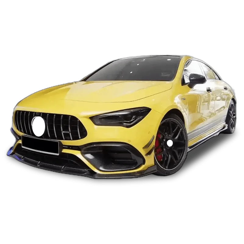 Cla 200 Amg W118 Body Kit 45 AMG labbro paraurti anteriore in fibra di carbonio per Mercedes-Benz Cla 45 Cla45S W118, testato al 100% bene