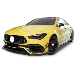 Cla 200 Amg W118 Body Kit 45 AMG labbro paraurti anteriore in fibra di carbonio per Mercedes-Benz Cla 45 Cla45S W118, testato al 100% bene