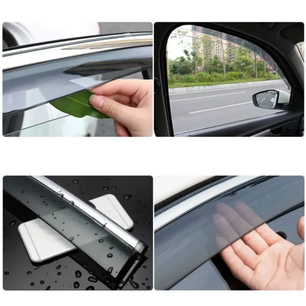 For Peugeot 2008 Chrome Slated Window Windscreen After 2020 04321 car rain protection fast shipping-Free Shipping