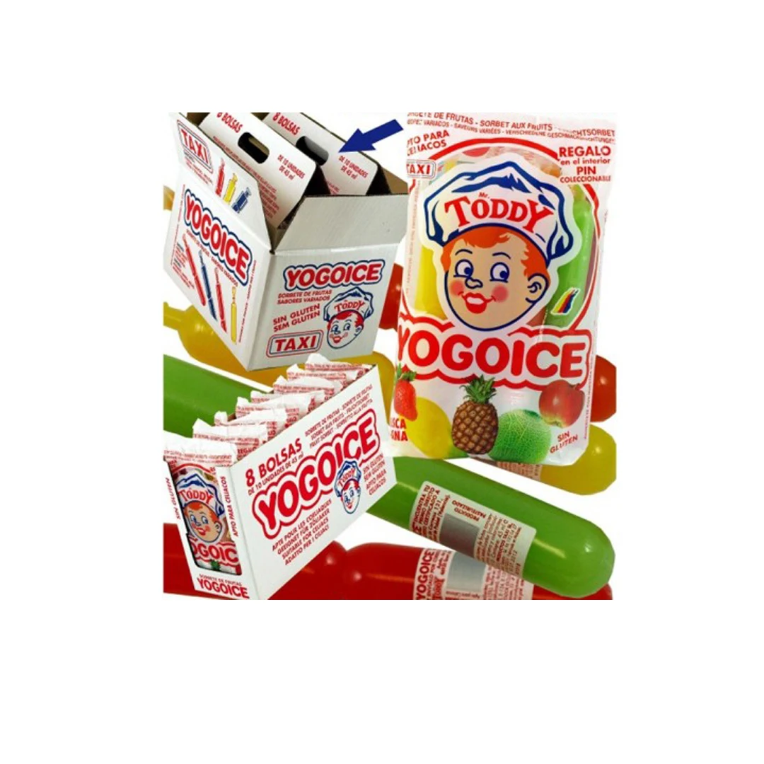 YOGOICE Helado de hielo de paquete de 10+2 unidades-CAJA 8 Paquetes
