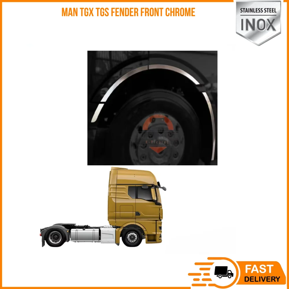 

FOR MAN TGX TGS FENDER FRONT CHROME HIGH QUALITY TRUCK PARTS REASONABLE PRICE SATISFACTION FAST SHIPPING