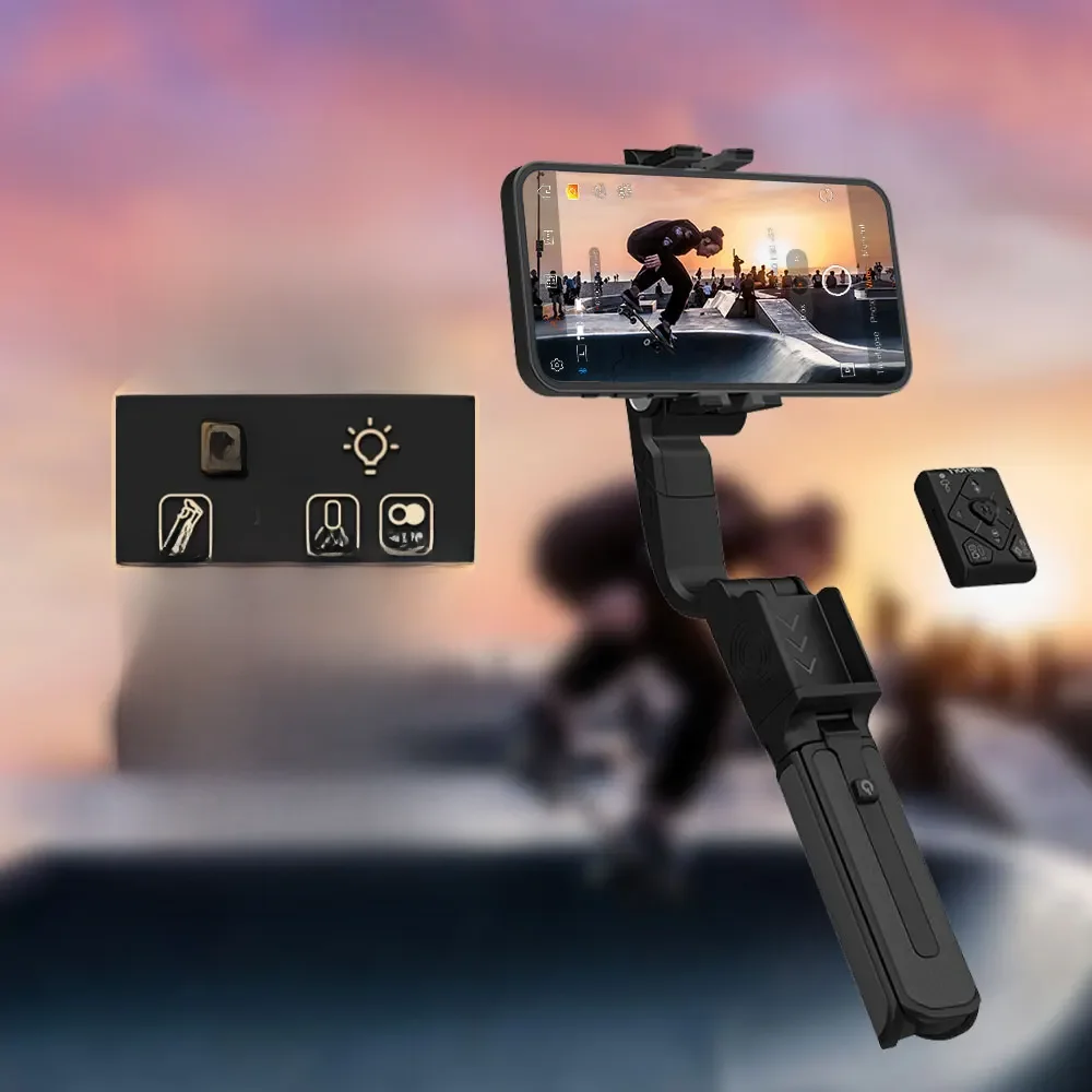 Hohem isconstante q handheld cardan estabilizador telefone selfie vara haste de extensão tripé