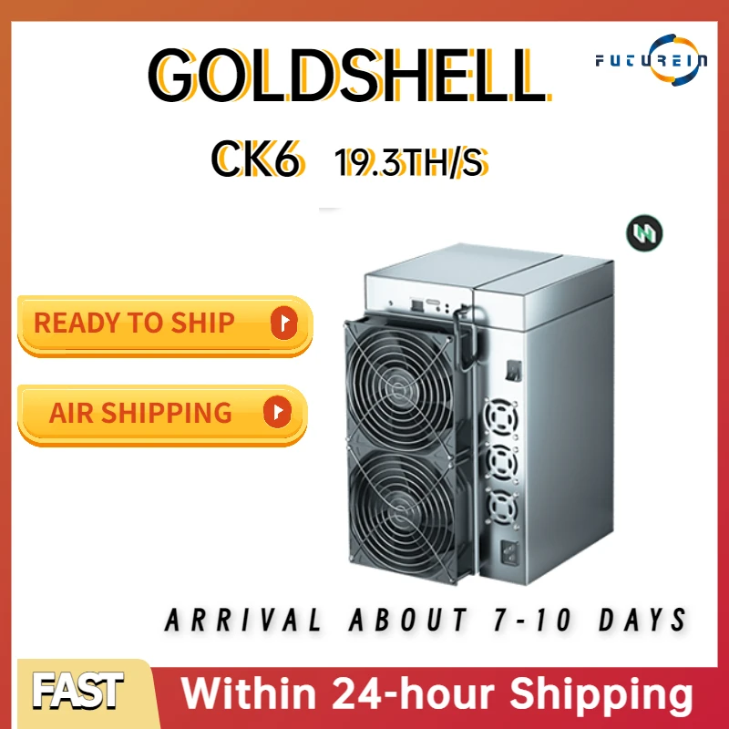 CK6 goldshell SE 17TH/S CK6 19.3TH/S สำหรับนักขุด CKB 3300W 0.19 w/g ASIC Mining