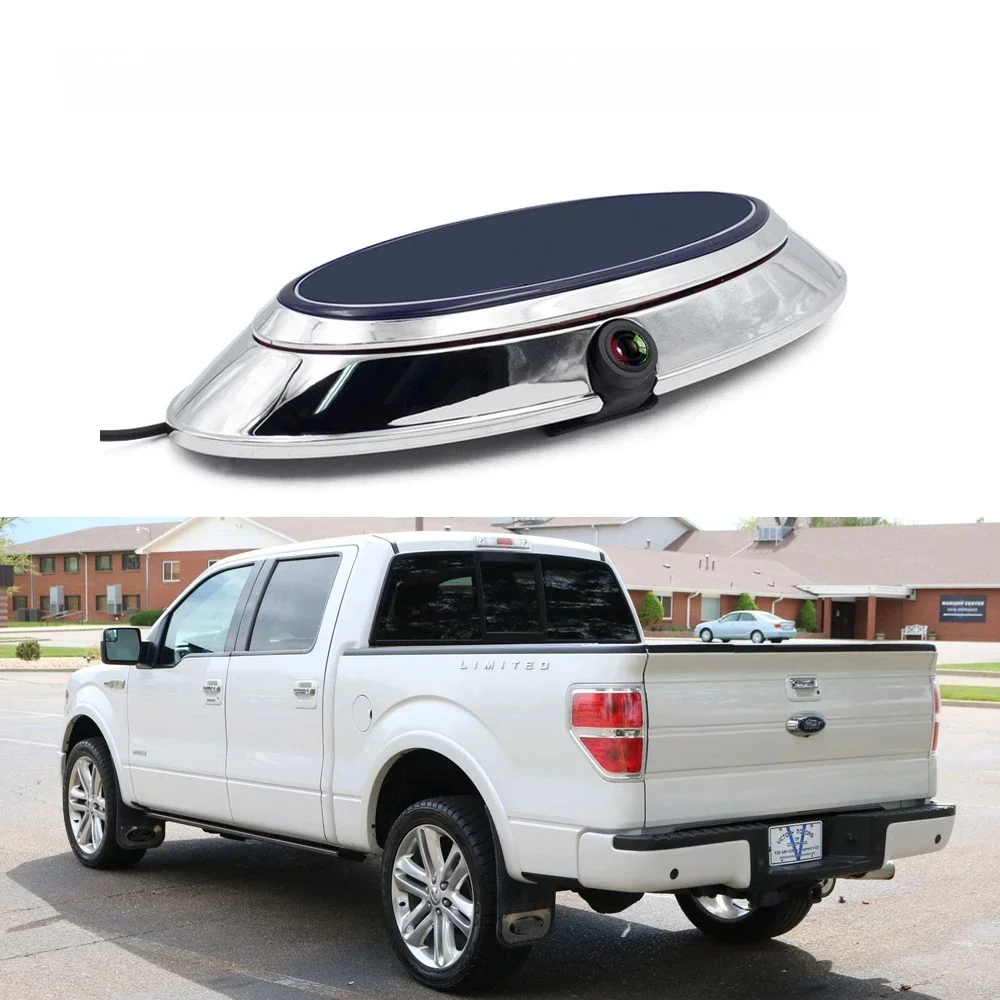 Tylna klapa tylna Logo Kamera HD Widok z tyłu Do Ford Ranger Explorer T6 T7 T8 XLT F350 F250 F150 Pickup Truck SUV — zdjęcie 2