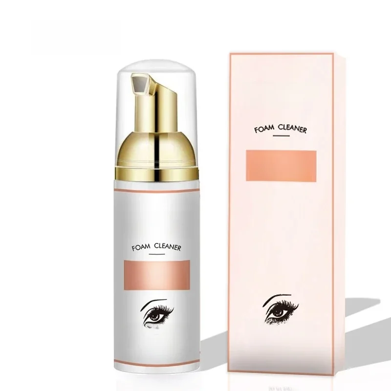 CNKESS hurtownia 60ML marka prywatna naturalna bezolejowa pianka do rzęs przedłużanie rzęs Lash Bath Lash pianka do rzęs szampon do mycia — zdjęcie 2