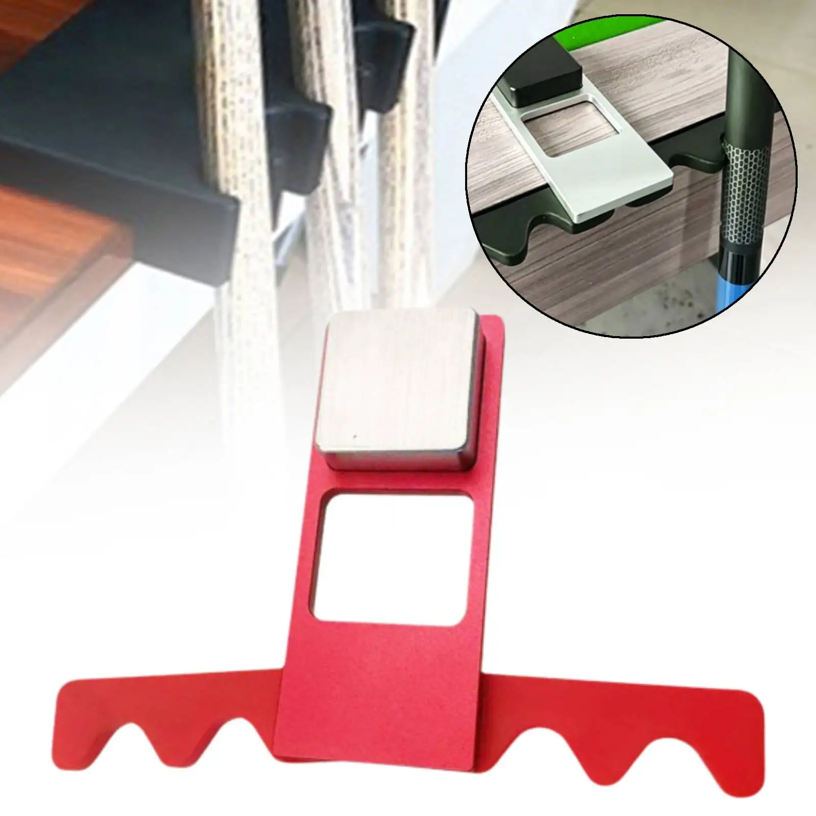 

4 Slot Billiard Cue Stick Holder Folded Pool Cue Accessory Organizer for Indoor Table Games and Professional Use