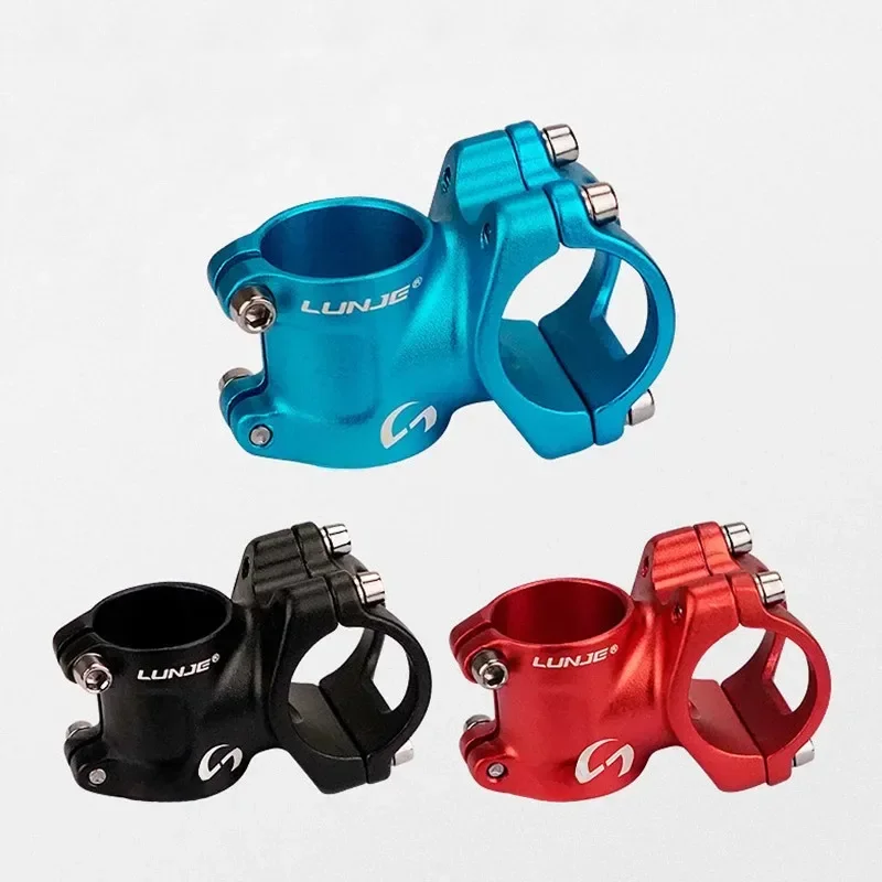 AliExpress LUNJE MTB Stem 31.8/25.4mmx35mm Mountain Bike Power Short Stem Support Road Mountain Bike Bridge Cycling Stem  Bicycle Parts