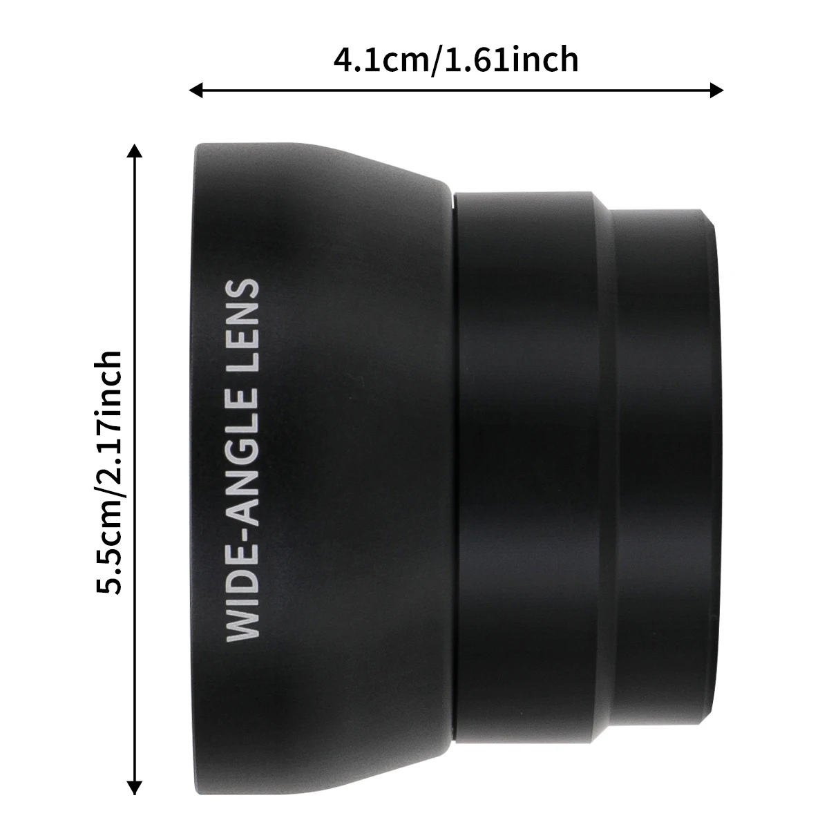 NVG30 Wide Angle Lens 55MM Scope Lens Wide 50° FOV lens For For NVG30 940nm IR Night Vision Monocular Telescope 40° FOV add 15°