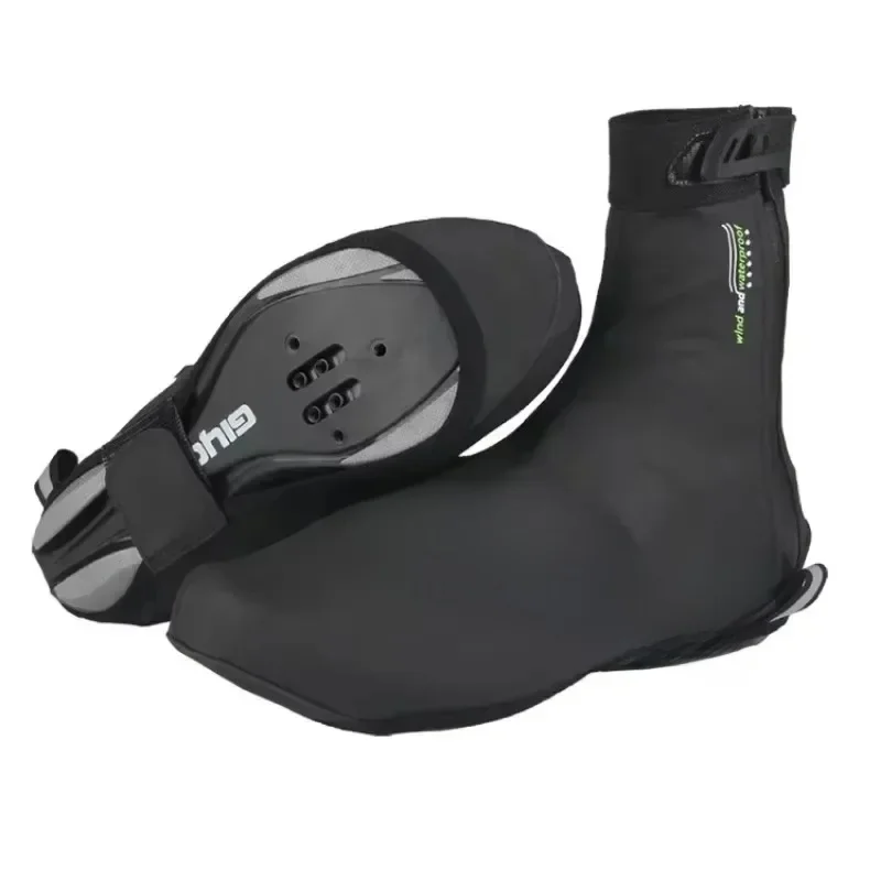 AliExpress Waterproof Cycling Overshoes Bicycle Shoes Covers Bike Reflective Windproof MTB Road Winter Fleece Warm Bike Lock Protector