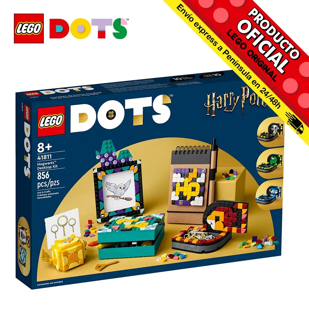 Lego Dots Desktop Kit: Hogwarts, 41811, Toys for Boys, Girls, Figures, Years, Blocks, Parts, original, Official License, Store, Gift, bricks, bricks, bricks