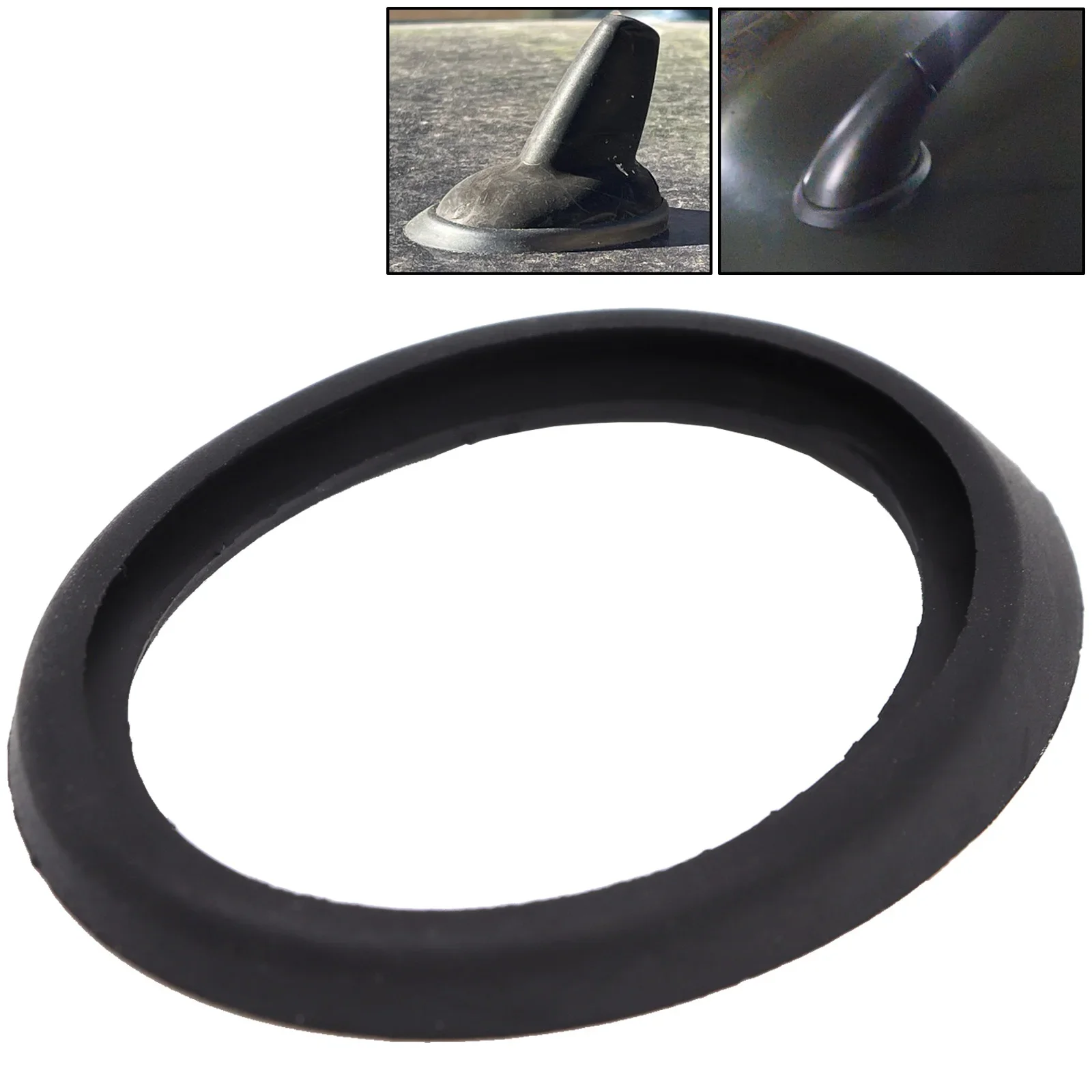 Telhado Mastro Chicote Antena Antena Base Gasket Seal Pad, Capa para VW Golf 3, 4, 5, Bora, Jetta,