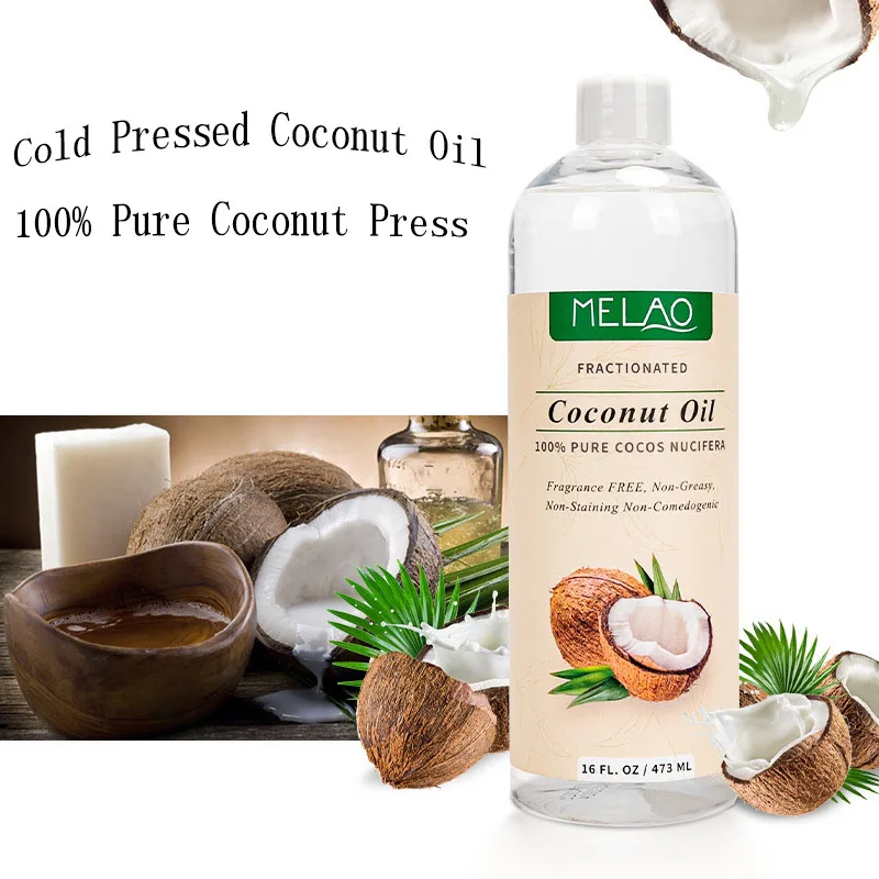 

500ml pure fractionated coconut oil for aromatherapy relaxing massage, contraction oil, hair and skin care benefits