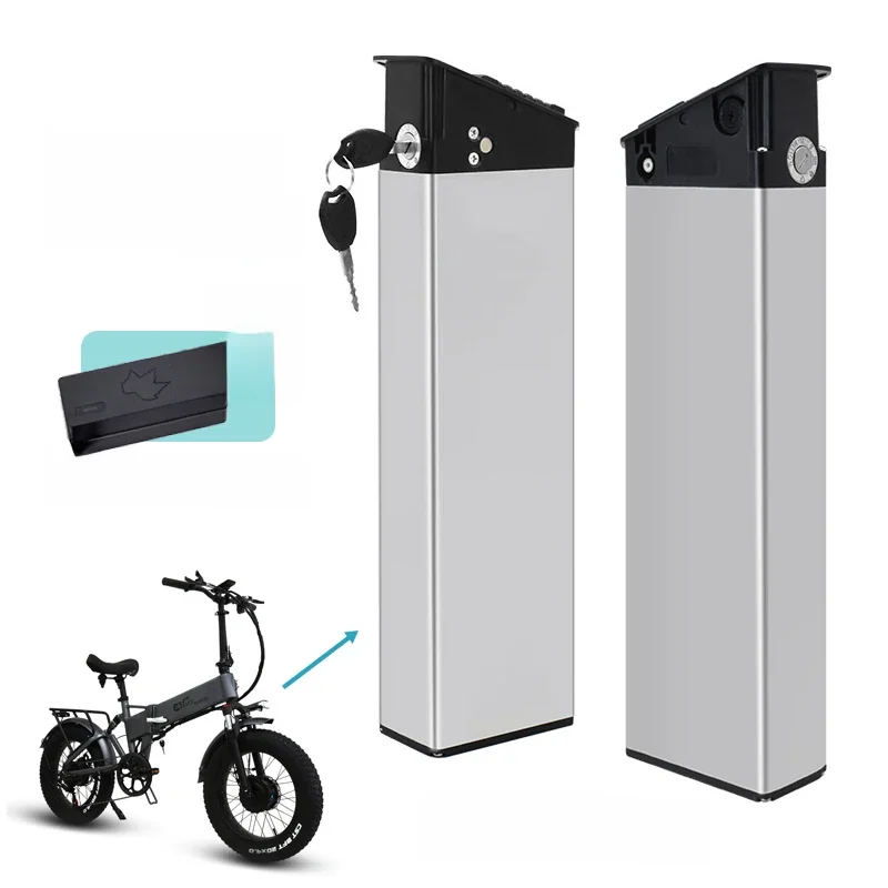 48V 52V 16Ah Fat Tire Ebike Lithium Batterij 16ah 10ah 13ah 14.5ah Opvouwbare Elektrische Fiets Voor Cmacewiel 750W Mate X Lankeleisi DCH-009 - afbeelding 2