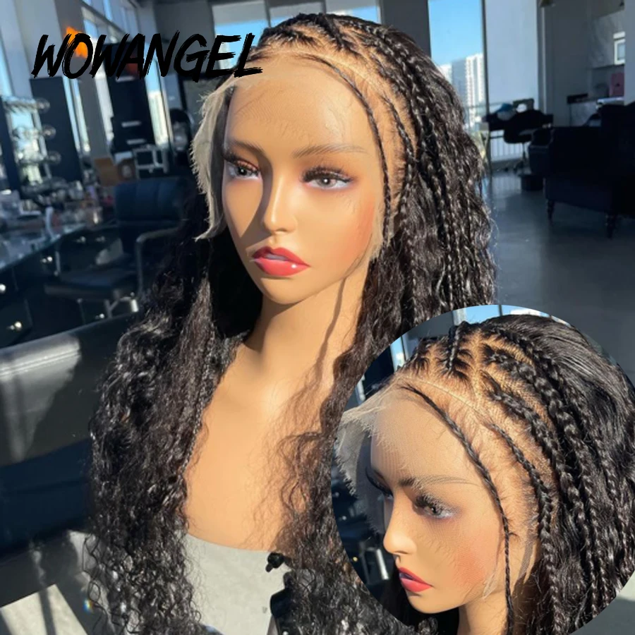 250% Full Lace Frontal Human Hair Wigs 13x6 HD Frontal Wigs Deep Part Water Wave Wigs HD Lace Wig Curly Wig Melt Skins For Woman