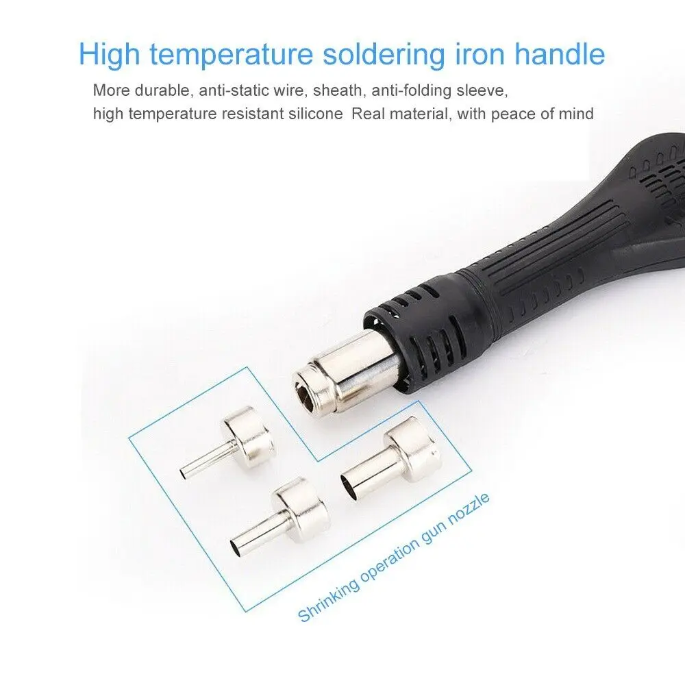 Gordak 909d Soldeerstation 2a Usb Smd Rework Soldeerbout Station Dc Voeding 0-15V 0-2a 5V Usb Oplaadpoort