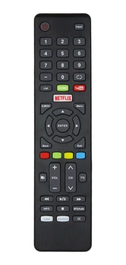 Control Remoto compatible con Pantalla Atvio Smart Tv Netflix Youtube