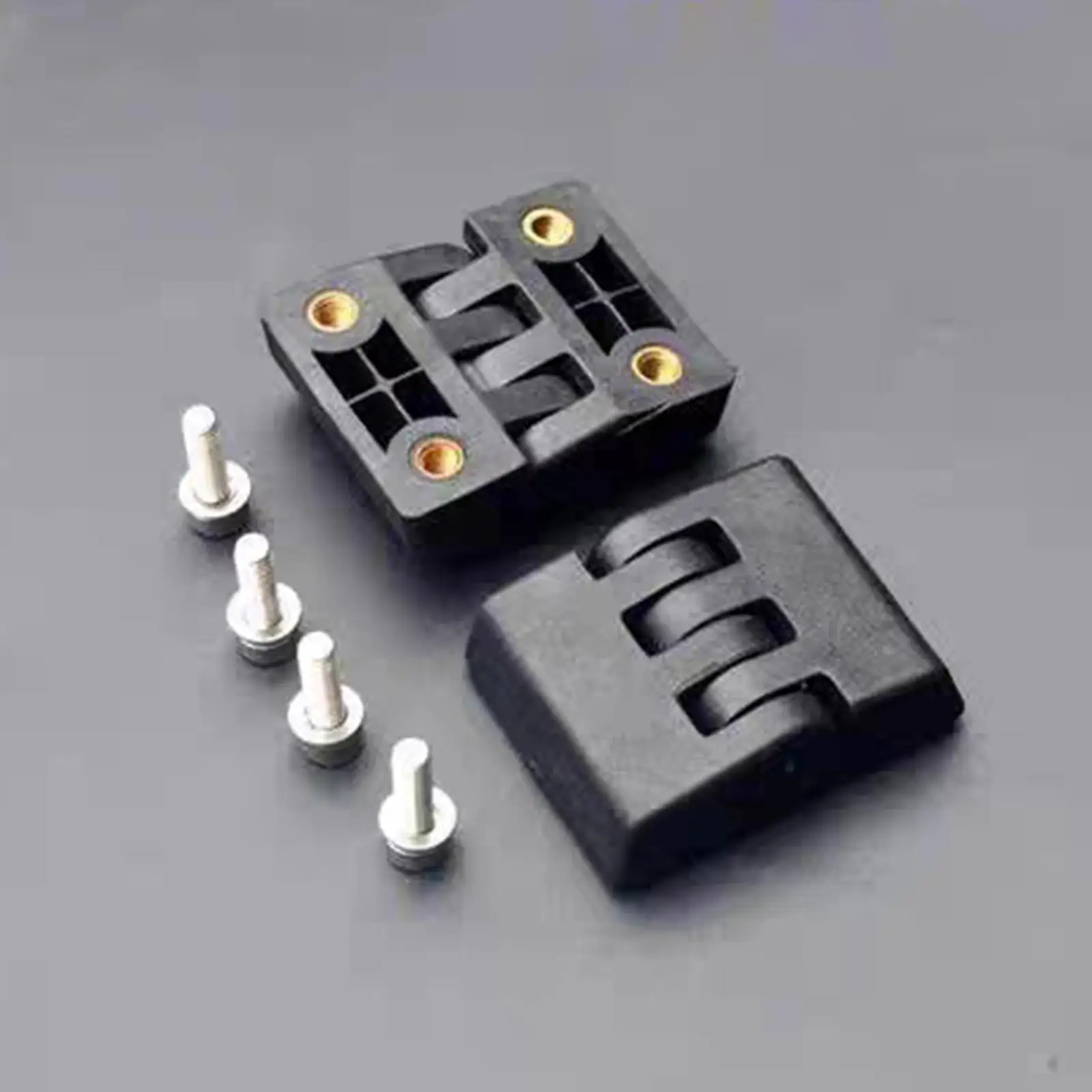 2Pcs Motorcycle  Tail Box Hinge Kit Hardware Motorbike Side Luggage Case Fastener Hinge Automotive Accessories for Tail Box