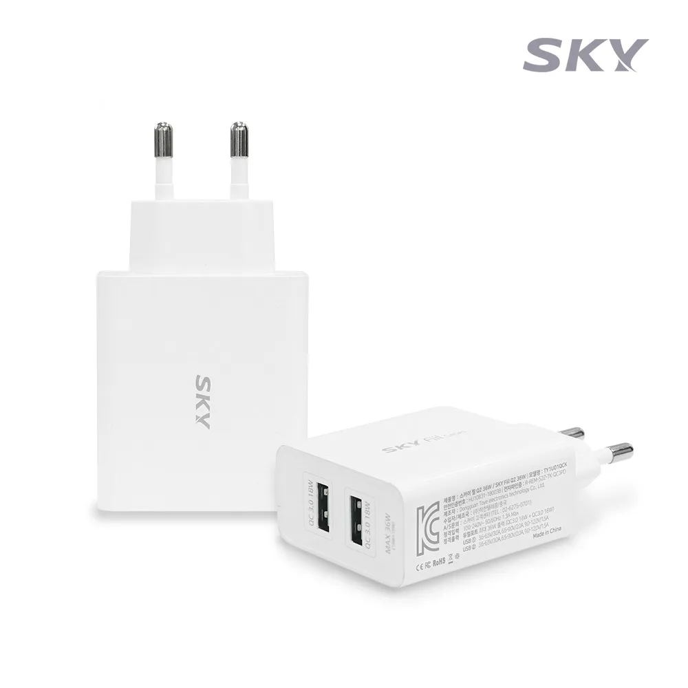 Sky Phil Q2 36W Dual Speed Charger