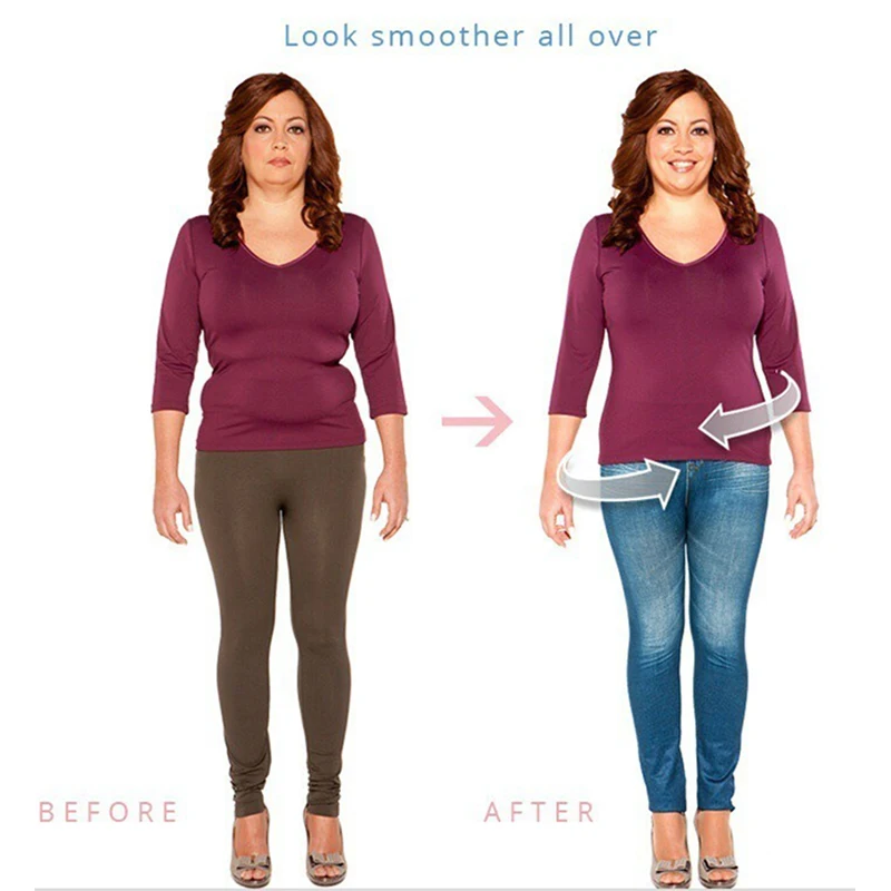 سلس عالية الخصر القطن تقليد الدنيم النساء طماق الجوف خارج ومثير تصميم سليم لينة النساء السراويل مرونة جيب الجينز