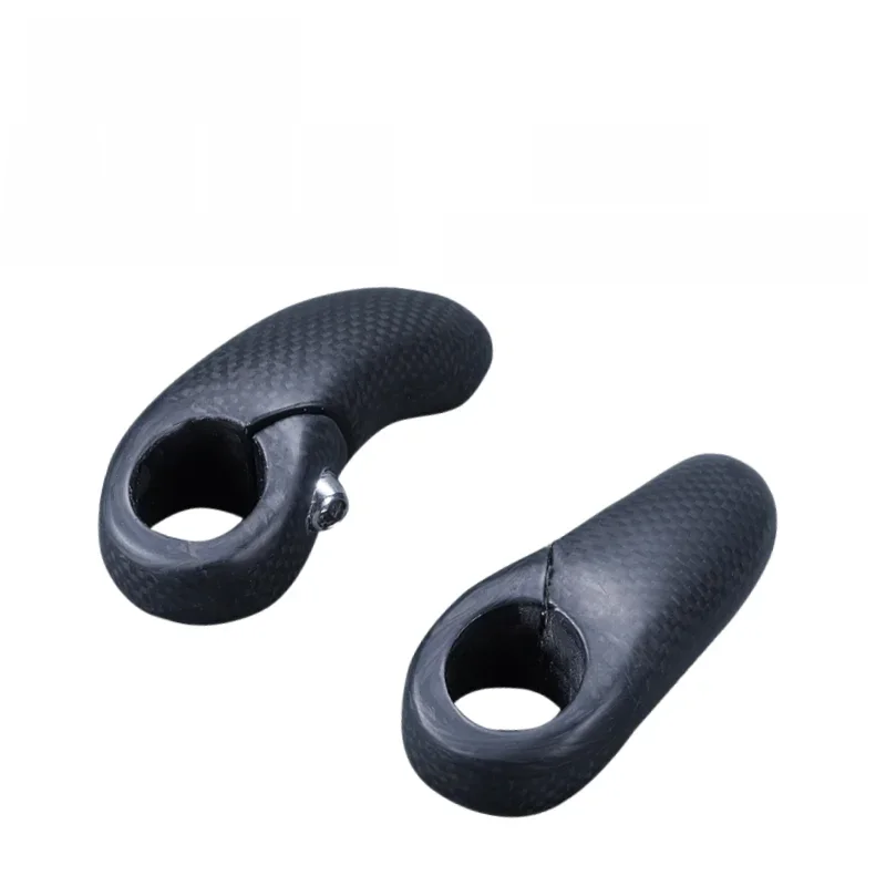 AliExpress FCFB carbon handlebar ends Full Carbon Fiber Bicycle Bar Ends Handlebar MTB/Mountain Bike Ergonomic Bar End Carbon Handlebar 90g