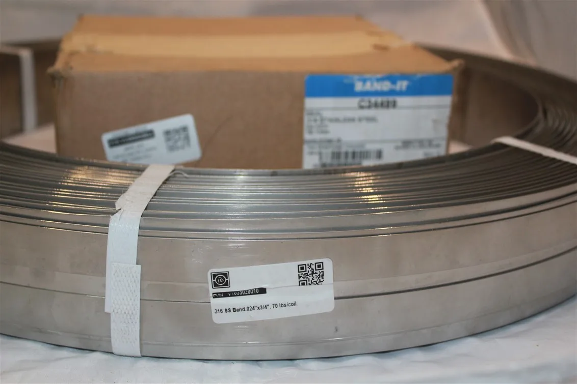 Band-It C83499 Stainless Steel Strapping Band 3/4