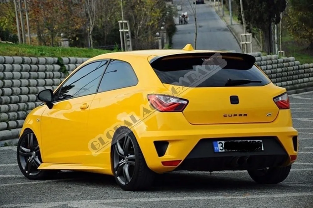 Voor Stoel Ibiza Cupra 6j Coupe 3 Deuren Dorpel Zijde Rok Bumper Bevestiging 2 Stuks Alle Kleuren Trim Kit Lip Auto Styling Accessor