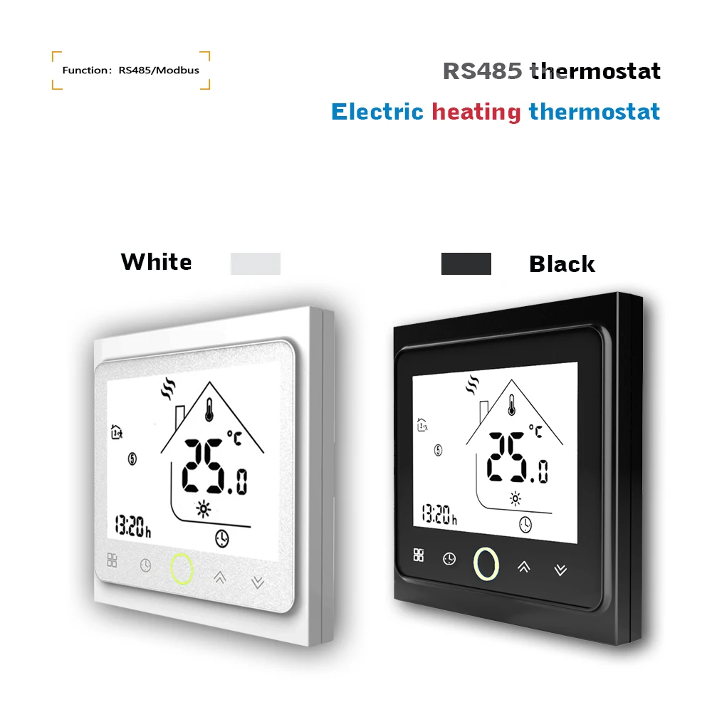 RS485 Modbus heat regulator warm floor 16A Electric Heating thermostat