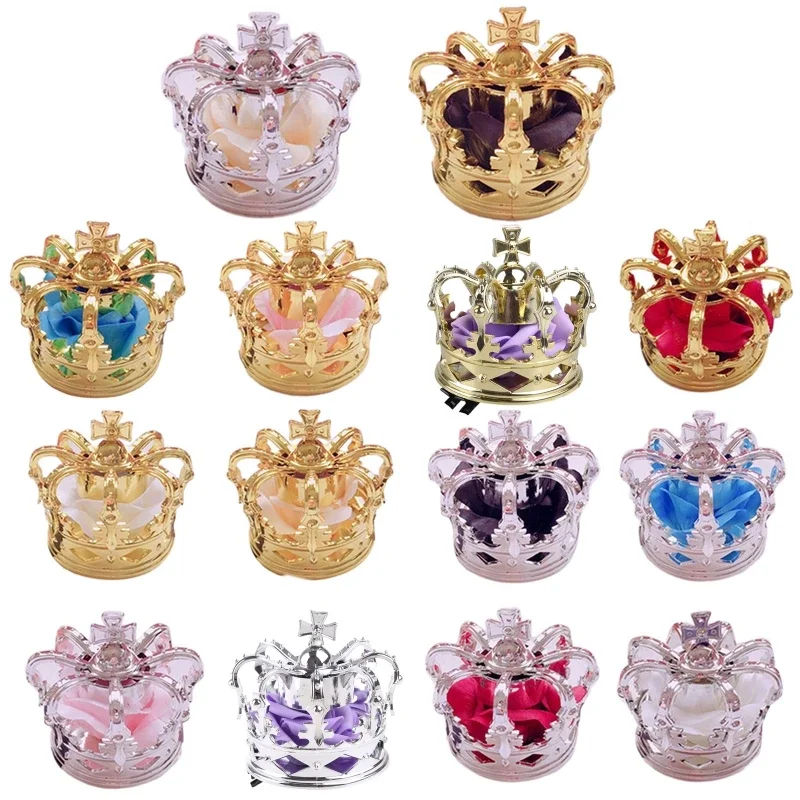 Couronne de diadème 3D de princesse Lolita japonaise, fleur de rose artificielle de luxe, coiffure cosplay, accessoires pour cheveux avec pinces crocodiles