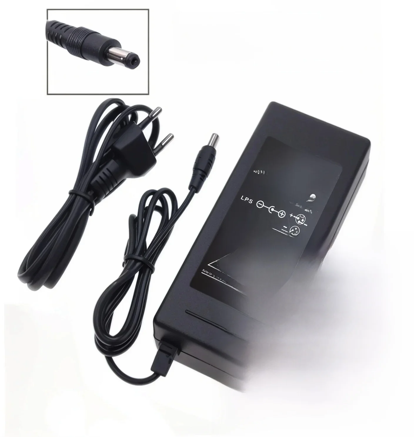 54,6V 2A Ladegerät für 48V Li-Ionen-Akku 13S 18650 Akkupack DC5525 Anschluss