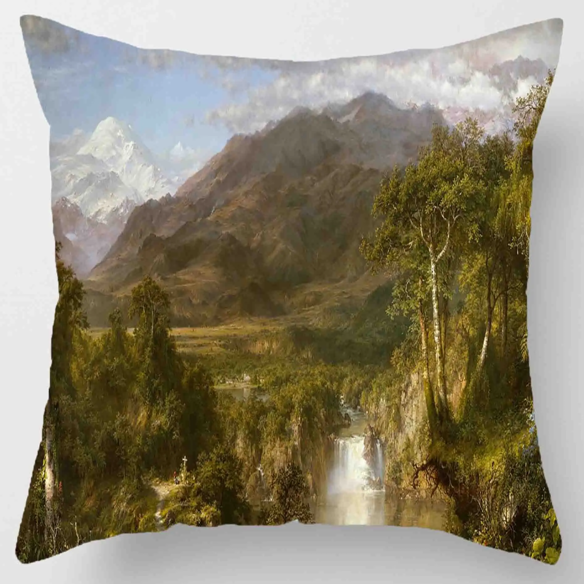 

New Art landscape pillowcase Home room decoration Throw pillow cushion cover