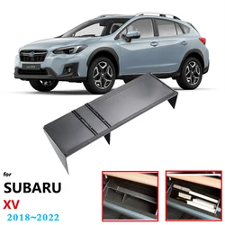 Co-pilot Glove Box for Subaru XV Crosstrek GT 2018~2022 2021 2019 Box Storage Accessories Internal Sorting Partition Car Styling