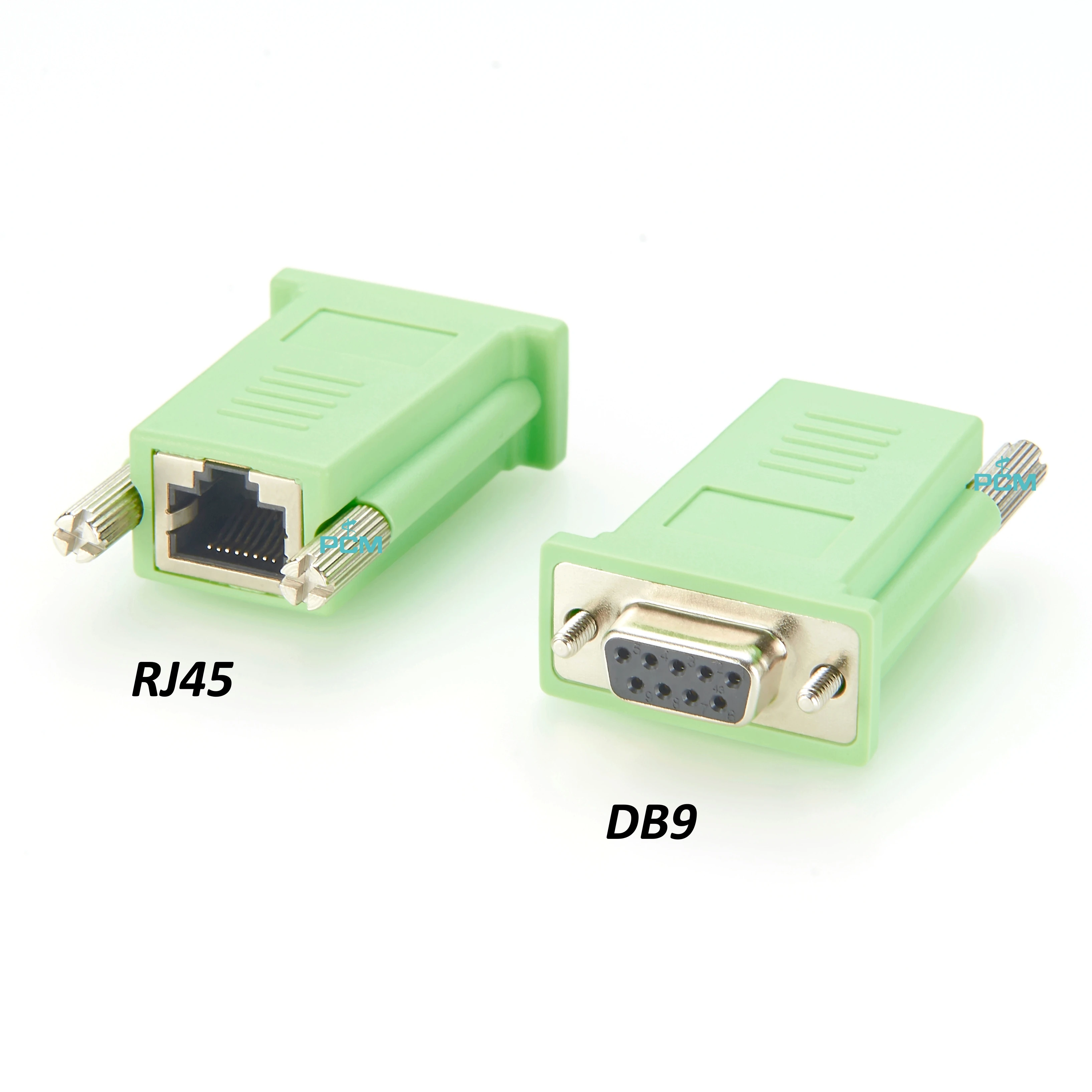 DB9 a RJ45 hembra enchufe adaptador de consola Cable conector Cisco Compatible CAB-9AS-FDTE para módem POS terminal RS232