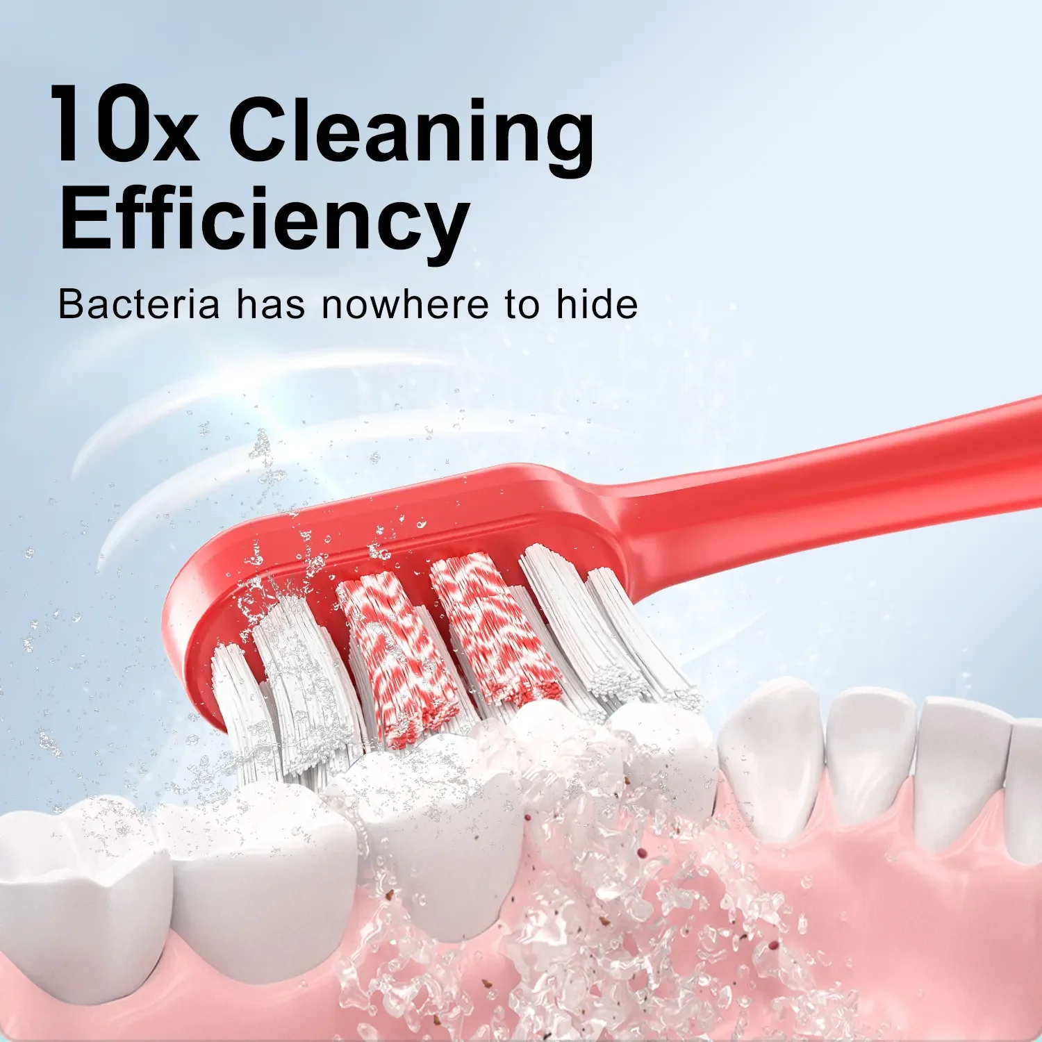 Sonic Electric Toothbrush IPX7 Waterproof 24,000 Strokes/Min, 2 Cleaning Modes, Portable Design, 120 Days Battery Life