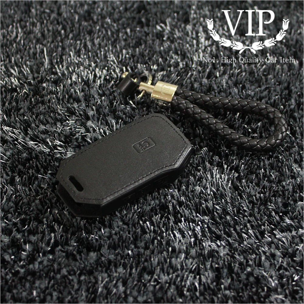 VIP Kia K7 Premier Other Natural Leather Smart Key Case/K7 Premier Seltos K5 DL3 Sorento MQ4 Key Case smart Leather Key Cover Car Key Case