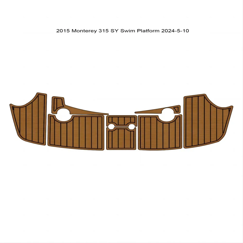 

2015 Monterey 315 SY Плавающая Платформа EVA Напольный коврик SeaDeck нескользящий морской настил GatorStep морской самоклеящийся настил