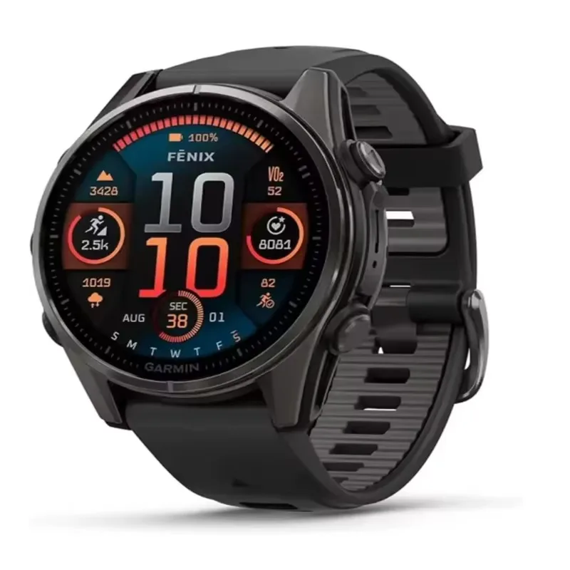 РАСПРОДАЖА ВЫСОКОГО КАЧЕСТВА: Garmin f 스nix ®   8–51 мм, Солнечная, Сапфир, Премиум-издание
