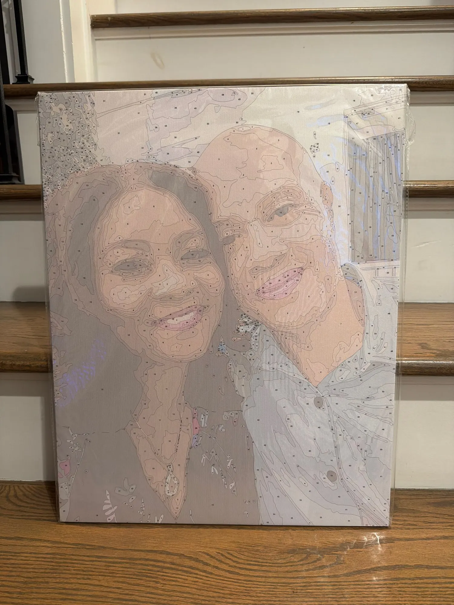 Broderick, Custom Paint by Numbers from Photo - Personalized Gift Kit