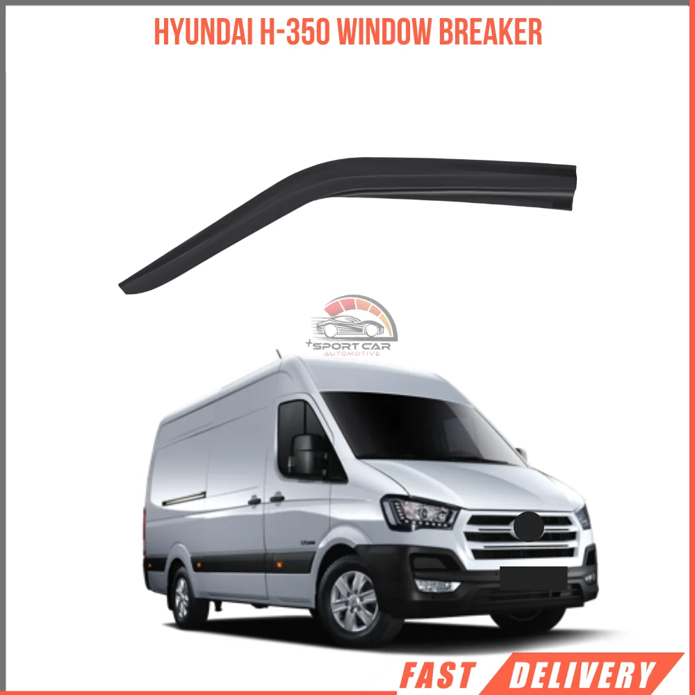 

FOR HYUNDAI H-350 TRUCK-MINIBUS Sport Style glass windbreaker 2 pieces car rain protection Sport Style accessory-Free Shipping