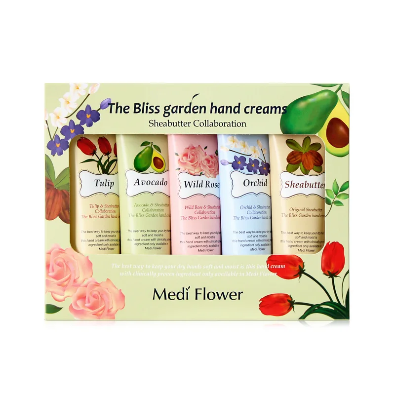 (5 + 1 Dumb) Blis Garden Hand Cream 5 Set + Shopping Bag/Hydrate Cream