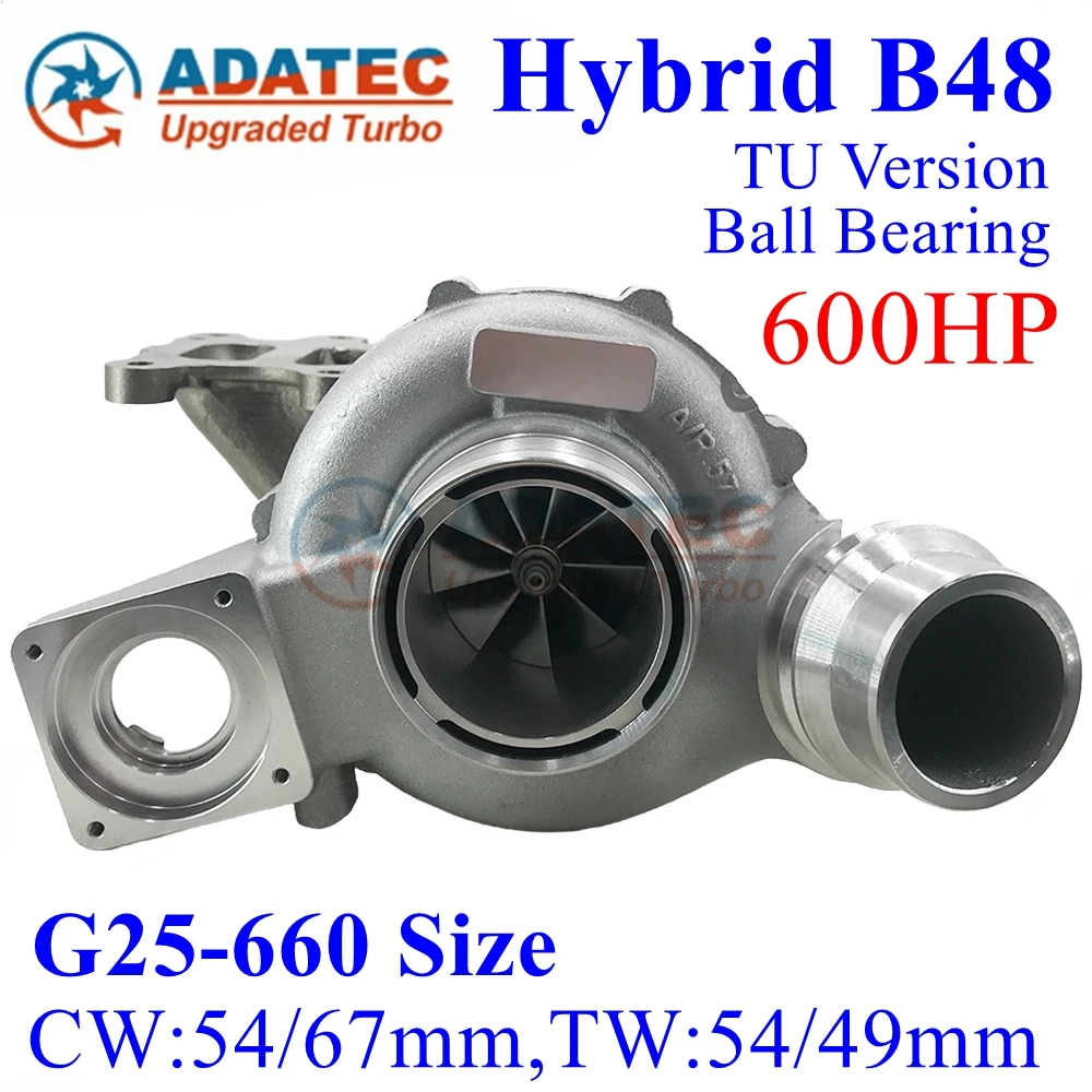 

870028 Hybrid TU B48 Turbo Ball Bearing 600HP G25-660 Size 8662067 7953252 11658662067 Upgrade Turbine for B48A20C 141KW 2.0T