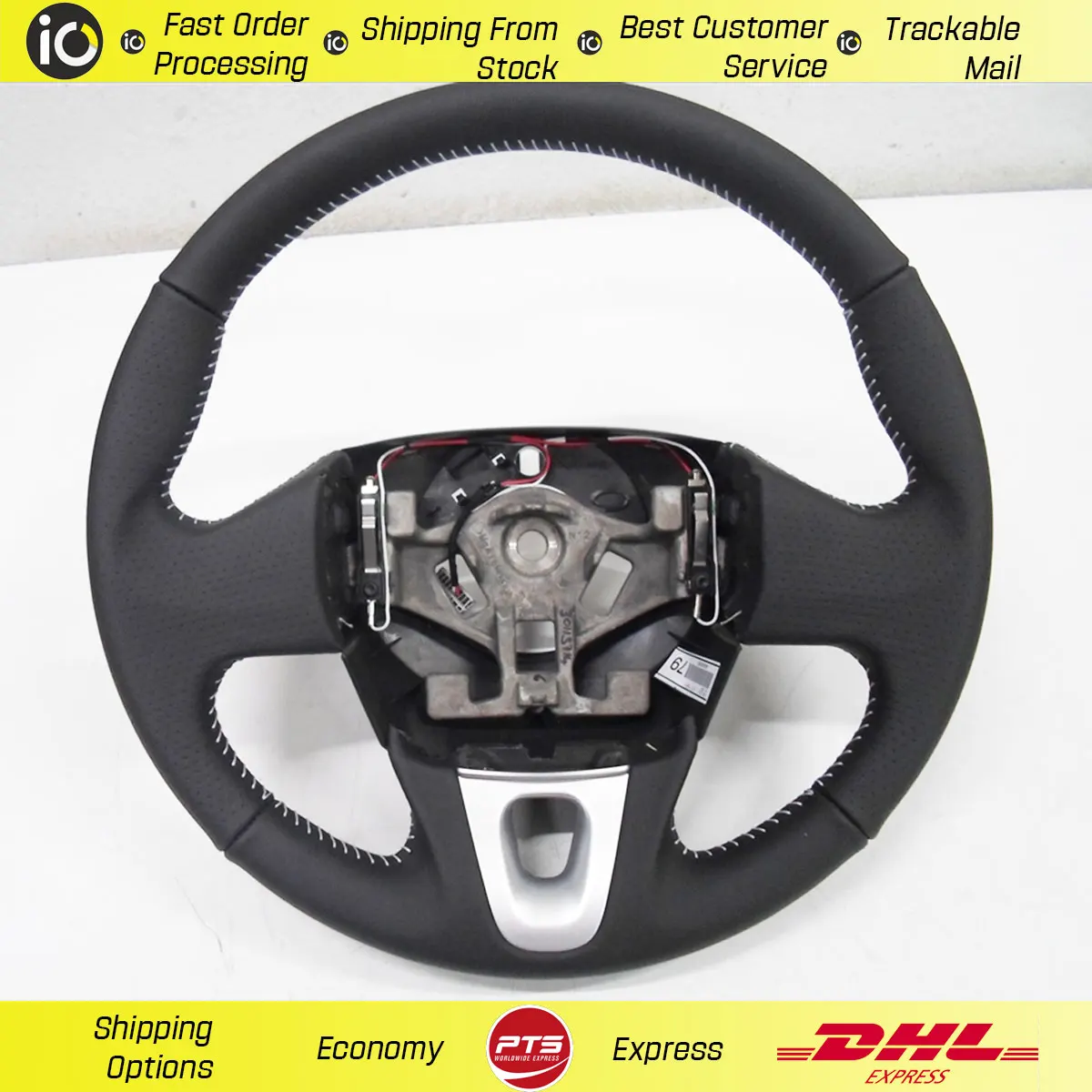 

STEERING WHEEL FOR FLUENCE WITHOUT SPEED REGULATOR 484008338R FAST SHIPMENT FROM WAREHOUSE