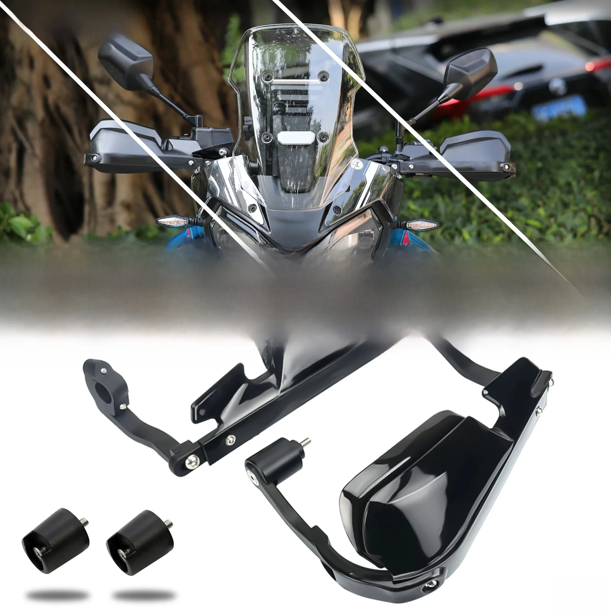 Motocykl CF450MT osłony dłoni osłona dźwigni kierownica nowa osłona dłoni ze stopu aluminium tarcza dla CFMOTO 450MT 2024 — 2