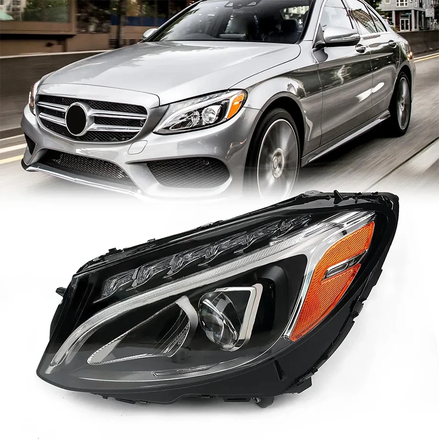 

For 2016-2017 Mercedes-Benz W205 car headlights (USA) OE A205 906 29 04