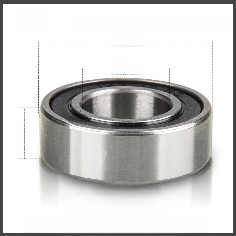 AliExpress 2/4PCS 16*31*10 Deep Groove Ball 163110-2RS Bicycle Mountain Bike Axle High Bearing Inner Diameter 16mm Outer Diameter 31mm