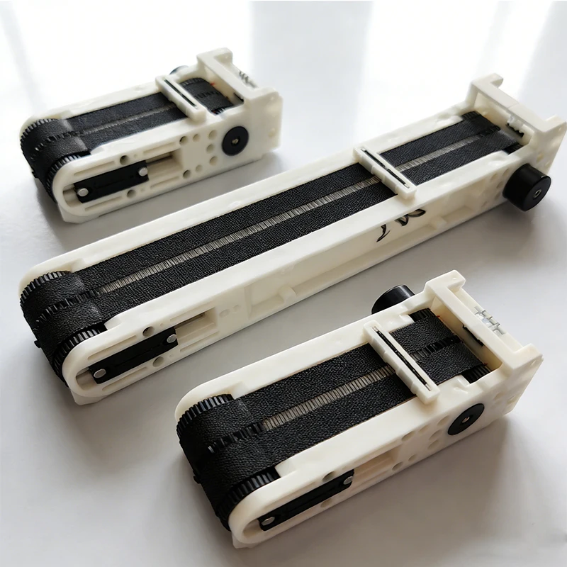 24V Mini Conveyor 140mm-305mm Small Belt Conveyor Vending Machine Cargo Lane Transportable Gift Cigarette Toy Tissue Paper