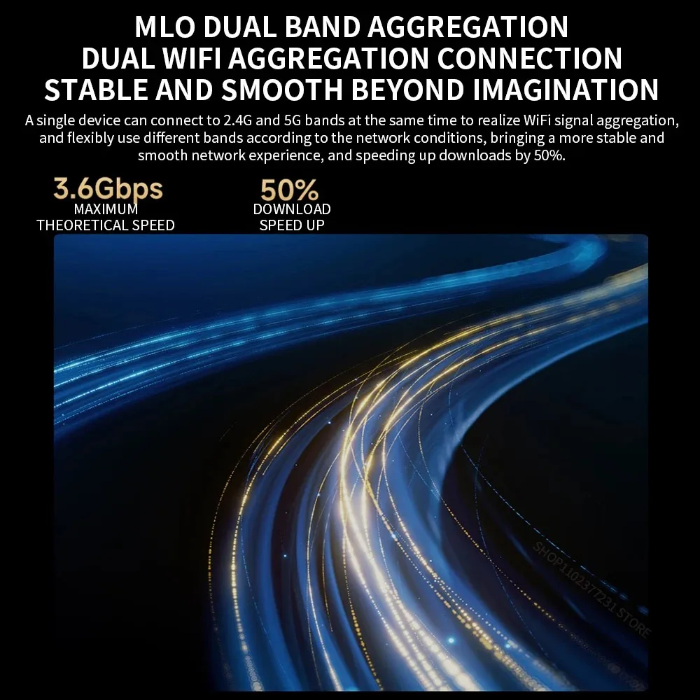 Original Xiaomi Router BE6500 Pro WiFi 7 2.4/5GHz Mesh Dual Band Qualcomm 4-Core Processor -Chinese Version